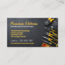 Search for electrical contractor business cards Licensed electrician