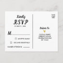 Search for rsvp postcards Black and white