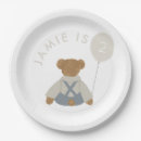 Search for teddy bear paper plates Gingham