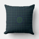 Search for navy blue and green pillows Tartan