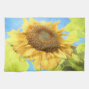 Search for blue sunflowers kitchen towels Yellow