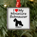 Search for miniature schnauzer ornaments Schnauzers