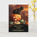 Search for cat halloween cards Jack o lantern