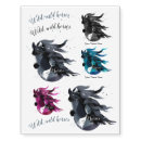Search for blue temporary tattoos Watercolor
