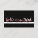 Search for black and rose gold business cards Pink