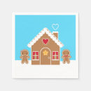 Search for gingerbread man napkins Boy