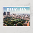 Search for boston skyline postcards Retro