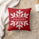 Search for pink snowflake pillows Festive