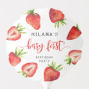 Search for strawberry balloons Strawberry birthday party