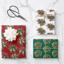 Search for holly wrapping paper Chic