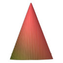 Search for watermelon paper party hats Red