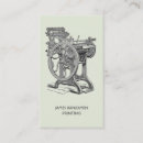 Search for bookstore business cards Vintage
