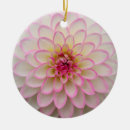 Search for dahlia flower ornaments White