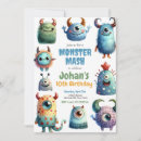 Search for monster mash invitations Boy