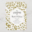 Search for leopard print wedding invitations Animal