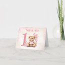 Search for 2nd birthday thank you cards Pink