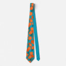 Search for orange and teal ties Peach
