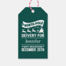 Search for north pole gift tags For children and kids