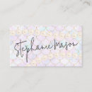 Search for mermaid business cards Pastel