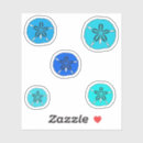 Search for sand dollar stickers Blue