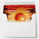 Search for sunset envelopes watercolor