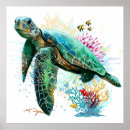 Search for sea turtle posters Ocean