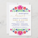Search for mexican rehearsal dinner invitations Colorful