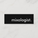Search for mixologist business cards Party
