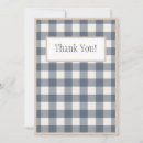 Search for blue gingham thank you cards Floral