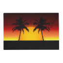 Search for palm tree placemats Ocean