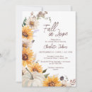 Search for white pumpkin bridal shower invitations Elegant script calligraphy trendy