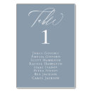 Search for dusty blue table cards Script