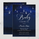 Search for mason jar baby shower invitations Blue