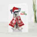 Search for miniature schnauzer christmas cards Pets