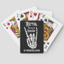 Search for rock and roll playing cards Heavy metal