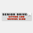Search for old bumper stickers senior citizen
