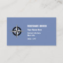 Search for ride share business cards Chauffeur