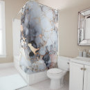 Search for rose gold on black shower curtains Elegant