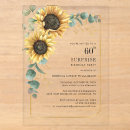 Search for sunflower background invitations Floral