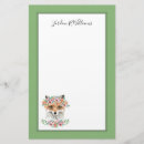 Search for woodland animal stationery paper Watercolor