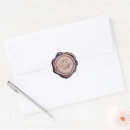 Search for rose gold envelope seals Vintage