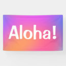 Search for luau banners Pink