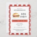 Search for neighborhood block party invitations Cookout