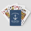 Search for nautical playing cards Captain