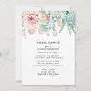 Search for succulent bridal shower invitations Floral