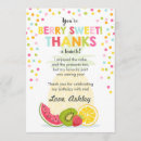 Search for fruit thank you cards Pineapple