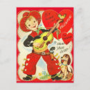 Search for vintage valentine postcards Boy