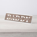 Search for wood signs name plates White
