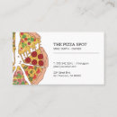 Search for pizza business cards Restaurant