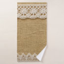 Search for burlap bath towels Vintage